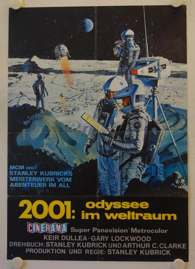 2001 - A Space Odyssey original release german movie poster